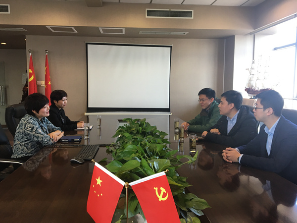 河東團區委領導走訪永誠世佳