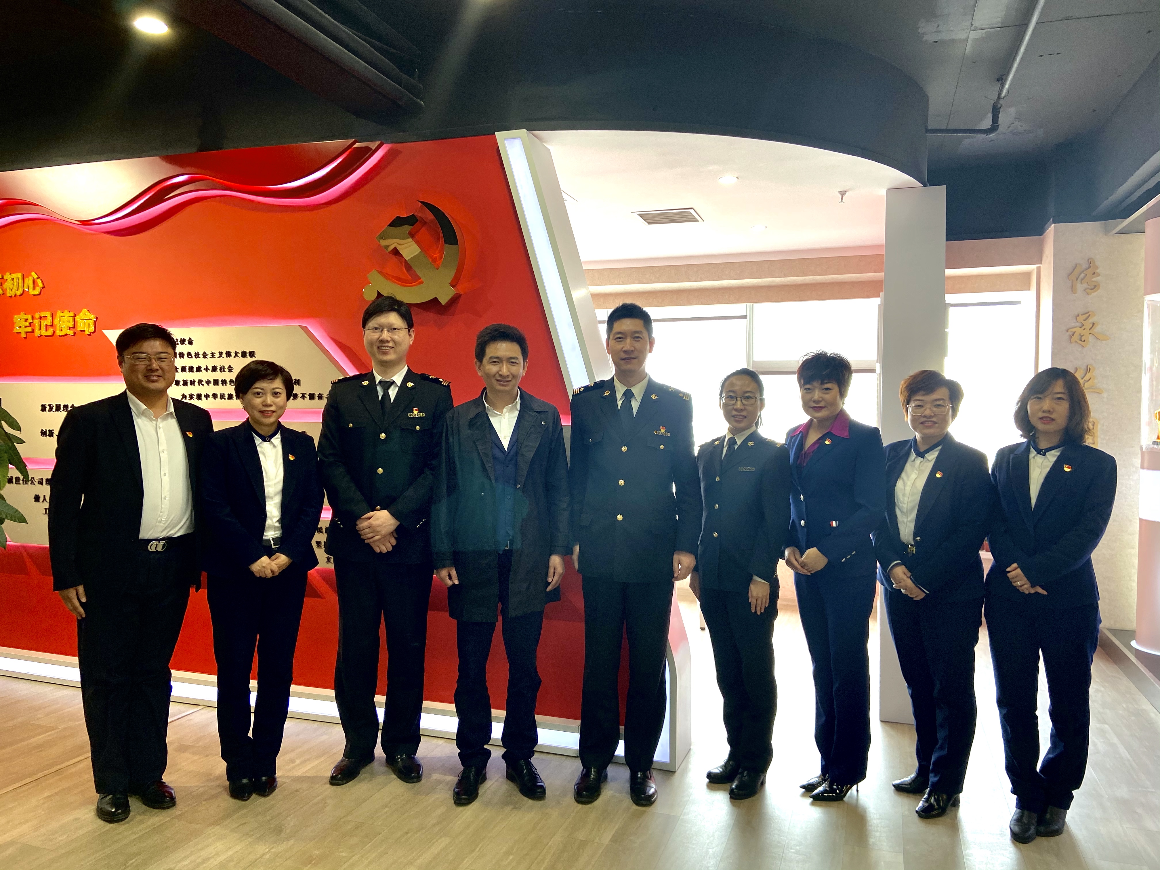 黨建引領促發展 支部共建聚合力——新港海關綜合業務二處進口一科與永誠世佳開展支部共建活動
