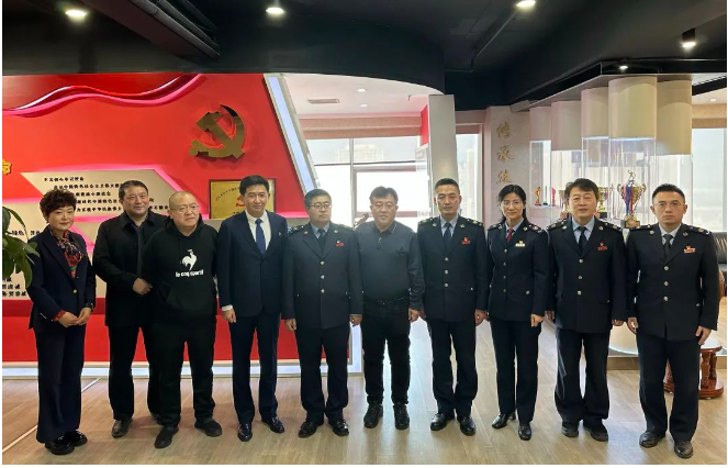 河東區稅務局領導率隊到永誠世佳走訪交流